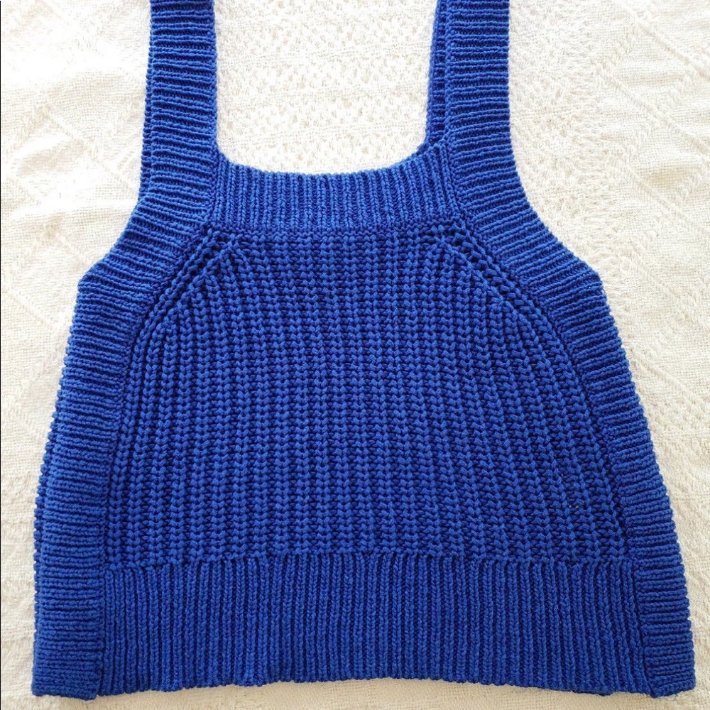 Thick sweater tank top aritzia